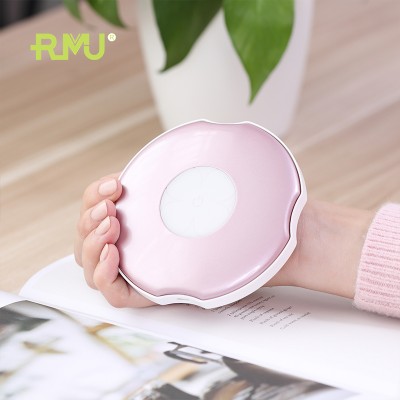 PW02W Wholesale Massage And Hot Compress Hand Warmer Power Bank Reusable,Usb Cute Portable Rechargeable Hand Warmer