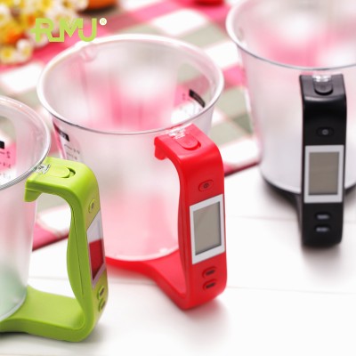 DC01W Wholesale Hot Sale High Quality LFGB Digital Kitchen Scale With Plastic Measuring Cup Set And Spoons Set