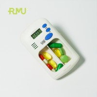 TP05A 2 Case Pill Organizer Timer Electronic Pill Box